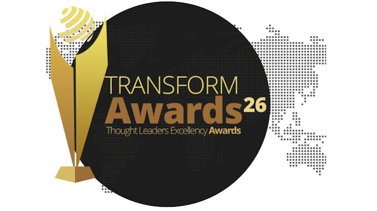 CxO Global Forum Transform Award 2026 — awarded to Ahmed Abdullah